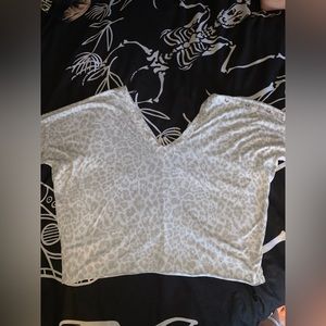 lcheetah print dress shirt